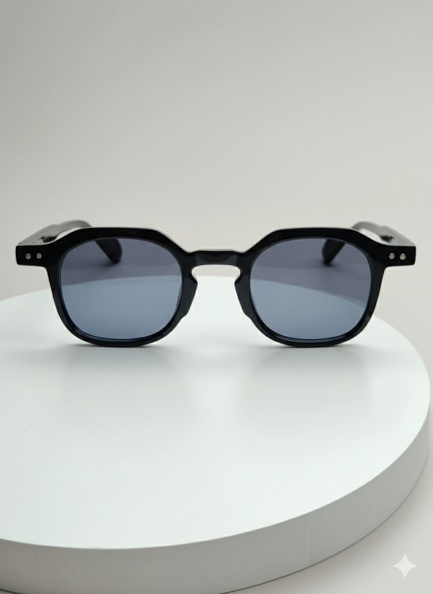 Óculos de Sol Masculino Geométrico na Moda