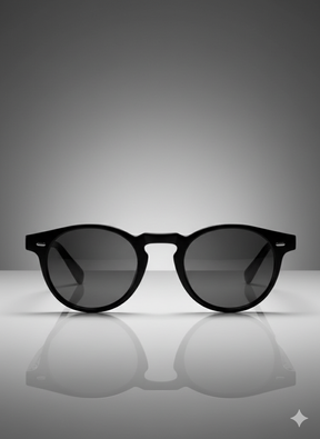 Óculos Redondos Masculinos Behaver Estilo Nerd Retrô